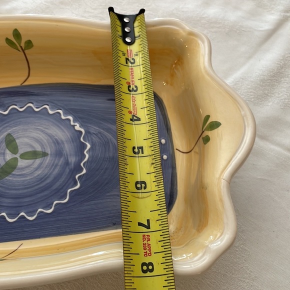 Italian Hand Painted Casserole Dish - Picture 12 of 13